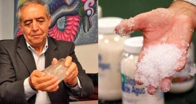 ¿Agua en polvo?