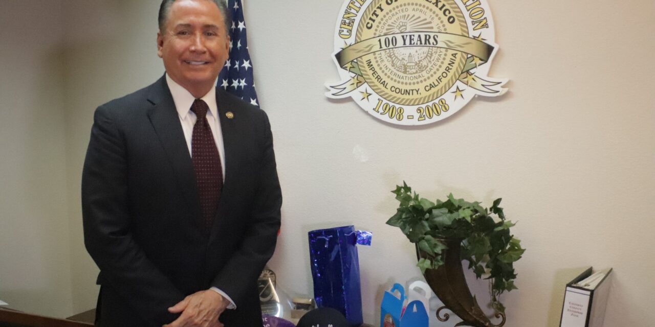 Mayor Javier Moreno Alcalde de Calexico CA.