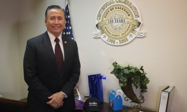 Mayor Javier Moreno Alcalde de Calexico CA.