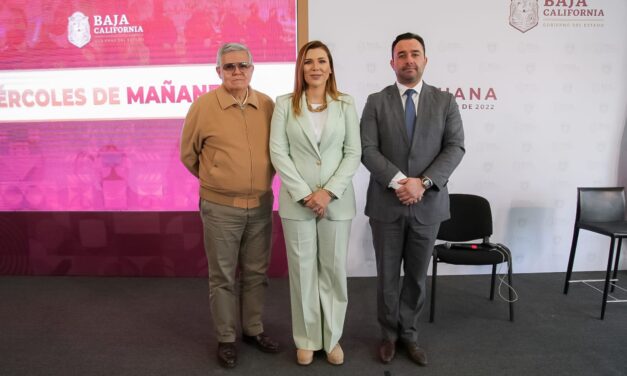 PRESENTA MARINA DEL PILAR ACCIONES PARA LA PAZ EN BAJA CALIFORNIA