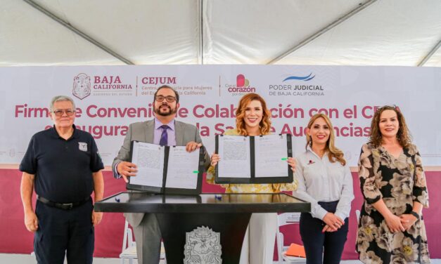 REFUERZA MARINA DEL PILAR SISTEMA DE JUSTICIA PARA LAS MUJERES EN BAJA CALIFORNIA