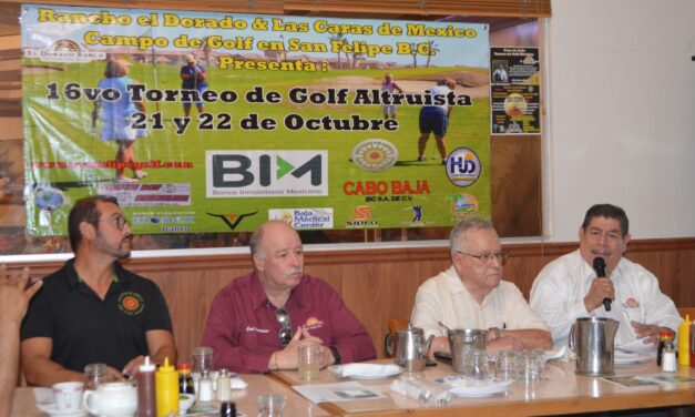 DIECISEISAVA EDICIÓN TORNEO DE GOLF EN SAN FELIPE