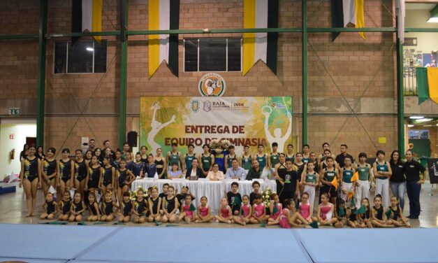 RECIBE CENTRO DEPORTIVO UABC EQUIPO PARA GIMNASIA ARTÍSTICA  POR PARTE DEL INDE.