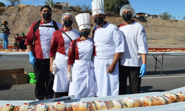 Mexicali ostenta el Guinness World Records de la rosca de reyes más grande.